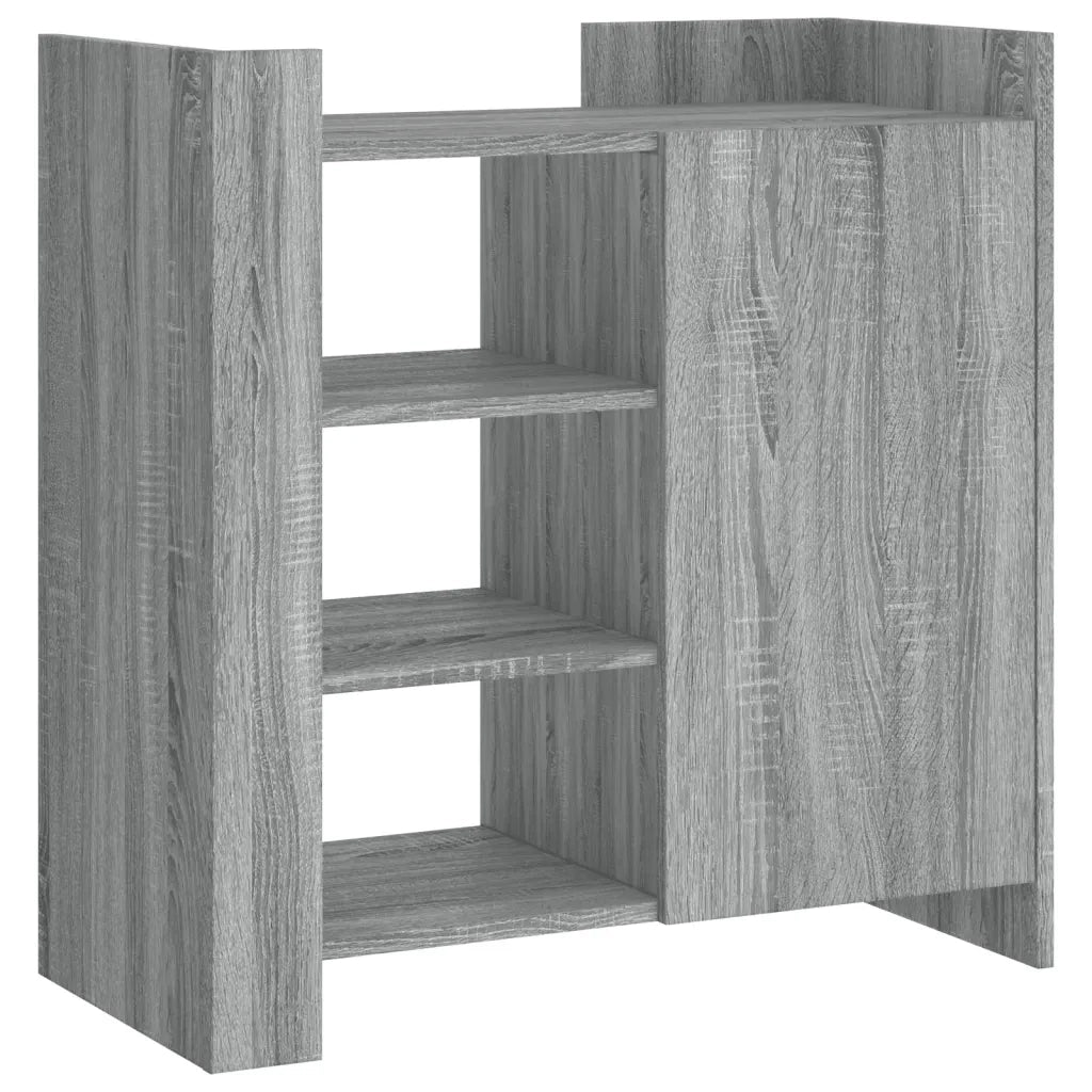 vidaXL Credenza Grigio Sonoma 73,5x35x75 cm in Legno Multistrato