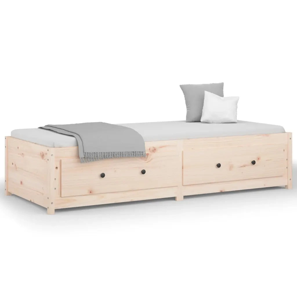 Dormeuse 75x190 cm 2FT6 Small Single in Legno Massello di Pino cod mxl 58974