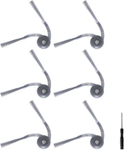 Set di spazzole per aspirapolvere - Compatibile con Roborock Q Revo Curv/Edge - Spazzole sostituibili - Pulizia efficiente - Qualità eccellente - Installazione semplice - Spazzole per aspirapolvere