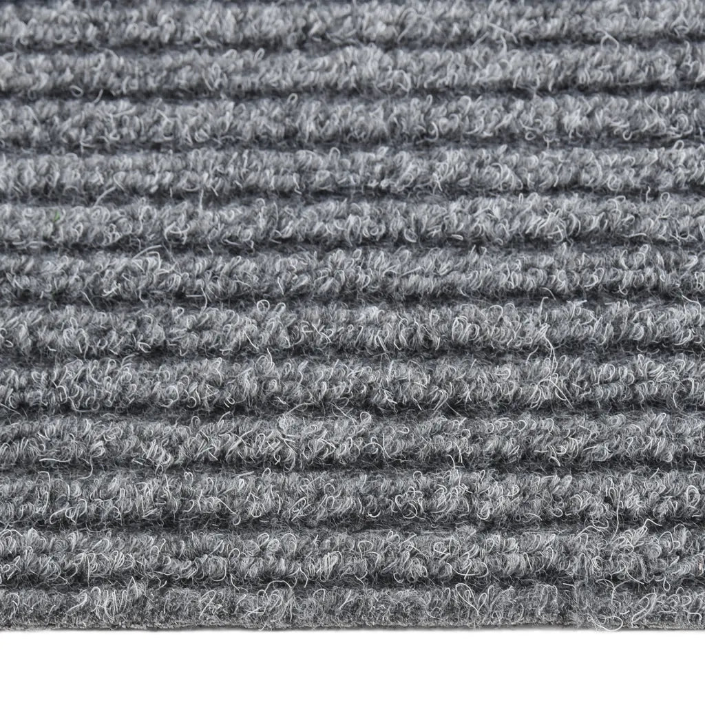 Tappeto Corsia Acchiappa Polvere 100x100 cm Grigio 327174