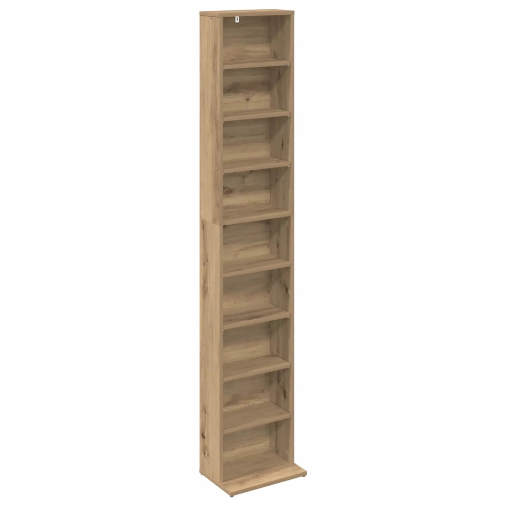 Mobile per CD Rovere Artigianale 33 x 23,5 x 175 cm 8012656