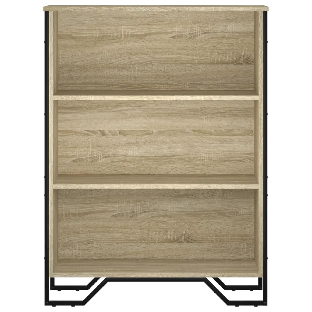 Libreria Rovere Sonoma 80x31x106 cm in Legno Multistrato 848625