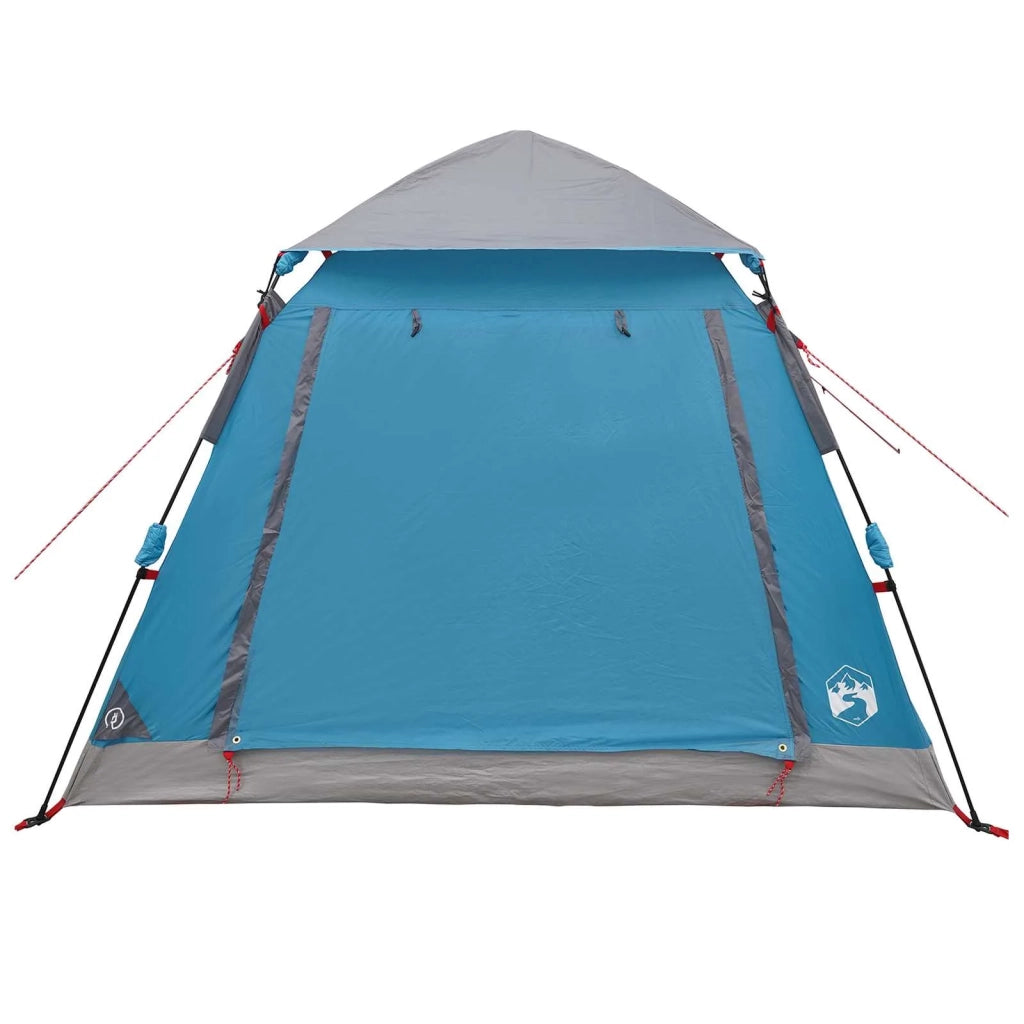Tenda Istantanea con Catena per la Pioggia per 3 Persone con Rilascio Veloce-Tenda da campeggio 258676