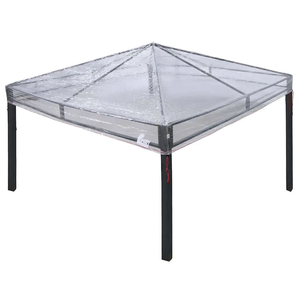 Sostituzione Copertura Gazebo 300 x 300 x 26 cm Trasparente PVC CFW9247701