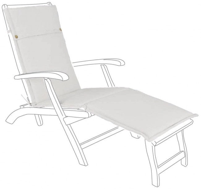Cuscino Poly180 Naturale Steamer in Tessuto per Esterno