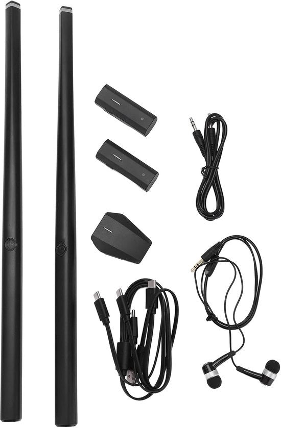 Drumstico Virtuale Bluetooth - Simulazione Suono di Batteria Effetto Reale - Giocattolo Professionale per Bambini