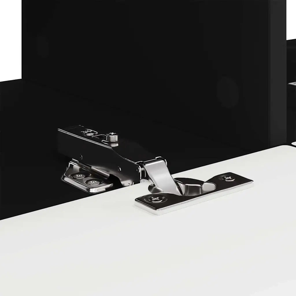 Mobile TV da parete Nero 78,5 x 31 x 29,5 cm Legno multistrato 892211