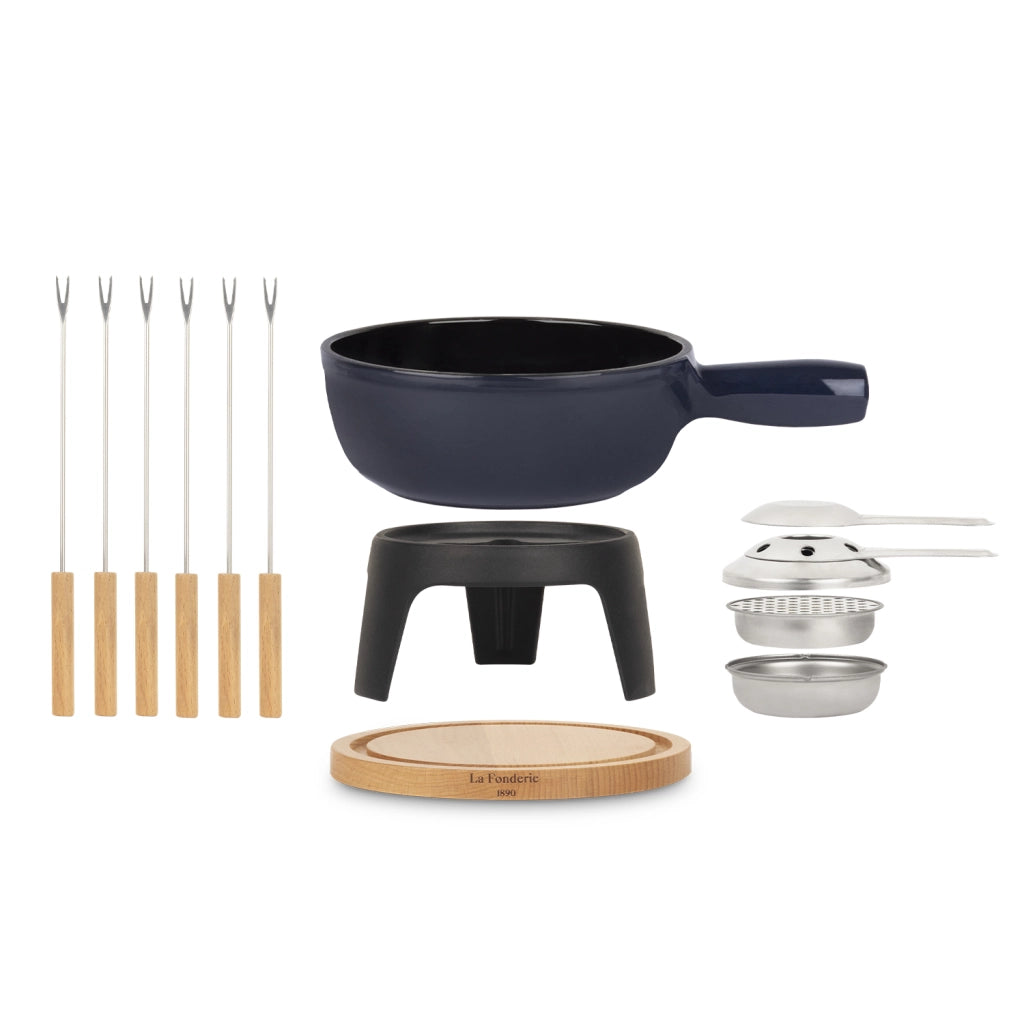 Set da fonduta in ghisa per 6 persone MONT JOUX