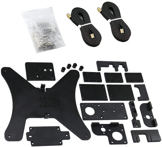 Kit di Aggiornamento per Stampante 3D Ender 3 Pro - Piattaforma di Carreggiamento Y in Alluminio con Viti