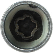 Chiave di bloccaggio per ruote Professionale - Cassa chiavi anti furto - Materiale metallico robusto - Alta resistenza - Inox - Montaggio perfetto per auto - Chiave per ruote