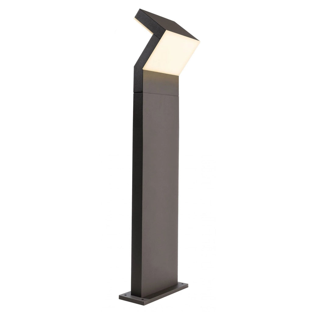 TAYGETA Lampione 100cm LED 16W IP65 luce esterni doppia emissione palo giardino viale 230V 1500lm SENZA SENSORE 100CM