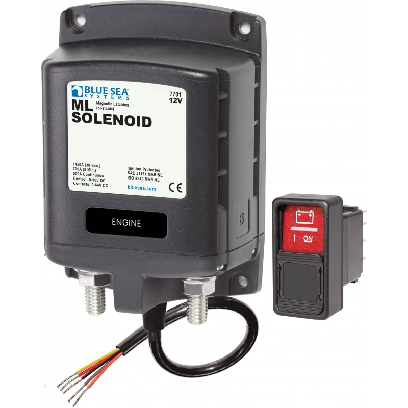 SOLENOIDE BISTABILE SERIE ML 12V BISTABLE 24V - WITHOUT SWITCH