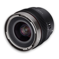 Obiettivo video V-AF 24 mm T1,9 FE compatibile con Sony E, per videocamera, con autofocus risoluzione 8K e Tally lamp, alta intensità luminosa per full-frame e APS-C