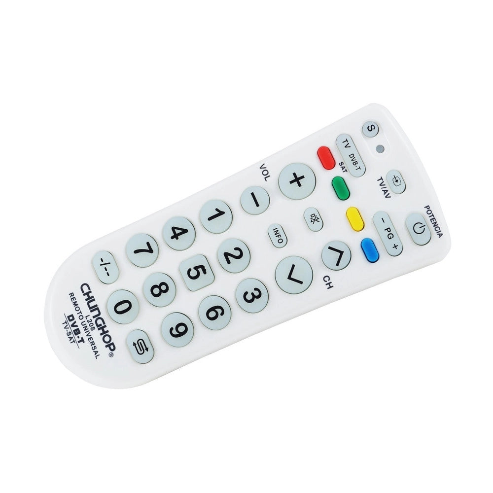 Trade Shop - Telecomando Universale Chunghop L208 Tv Dvb T Sat Multi Controllo Chunghop L208 -