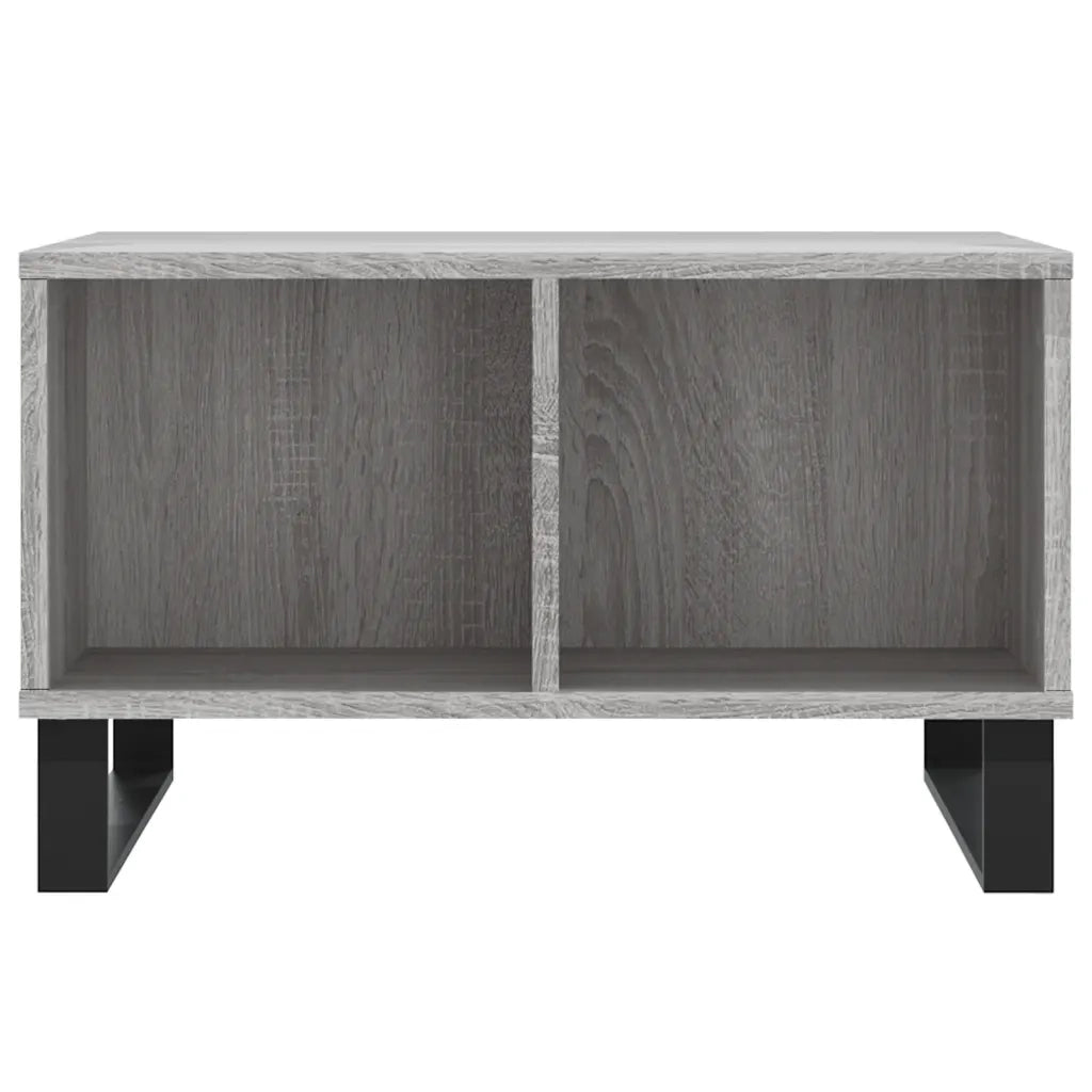 Tavolino da Salotto grigio sonoma 60x50x36,5 cm in Multistrato 830554
