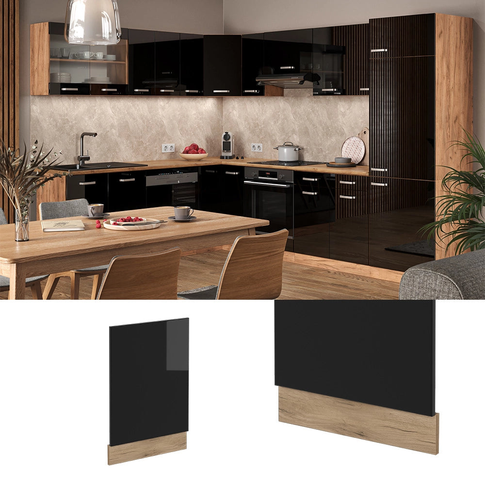 Vicco Pannello frontale Nero lucido 45 cm , PL Rovere