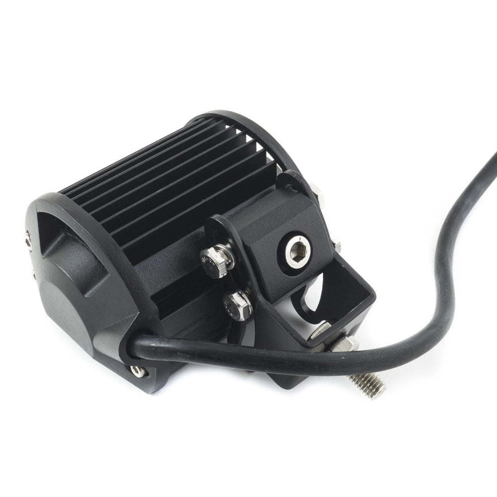 Trade Shop - Faro Lampada Supplementare Profondita Auto Fuoristrada 12v 6 Led 18w 6000k Ip68 -