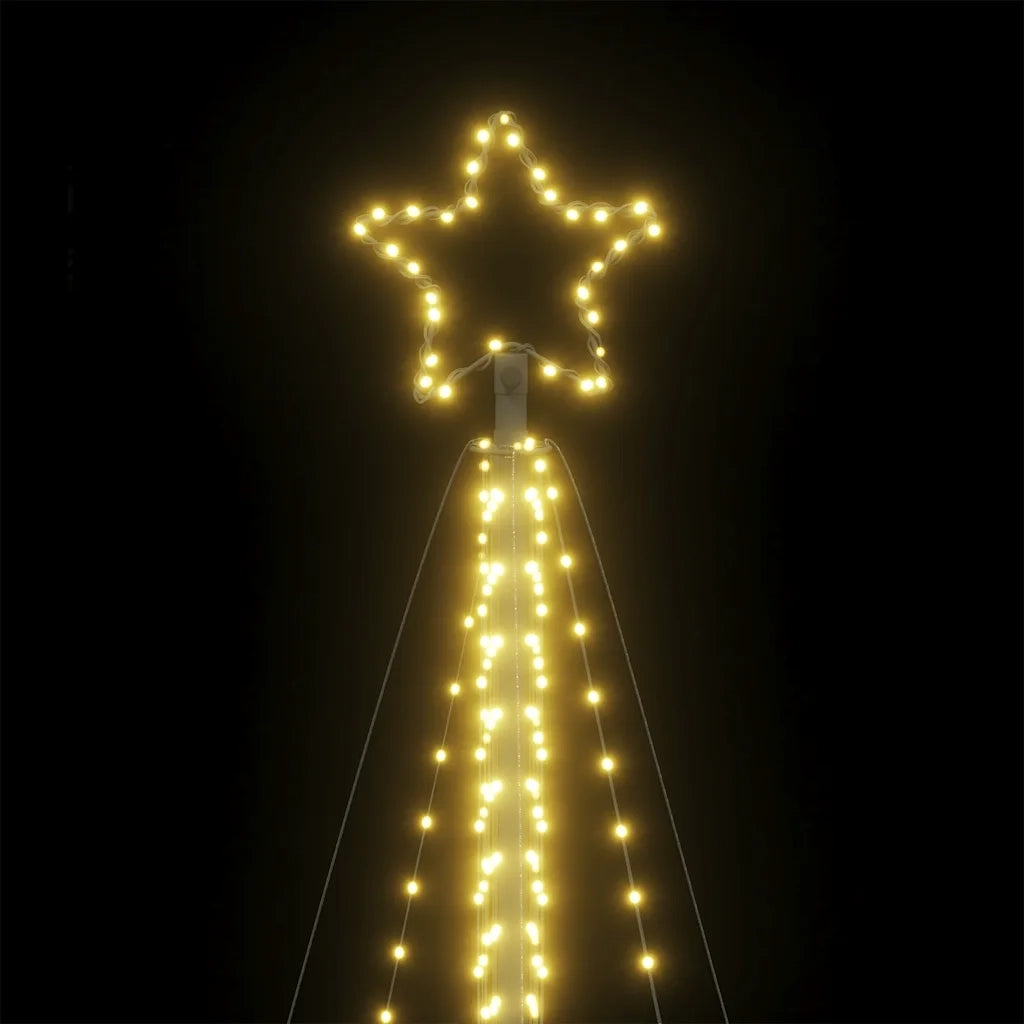 Albero di Natale a LED 789 LED Bianco Caldo 476 cm 4016444