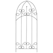 Supporti da Giardino per piante | Sostegno per piante 3 pz Neri 40x100 cm in Ferro