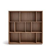 Libreria Herdasa effetto noce 117x119x32