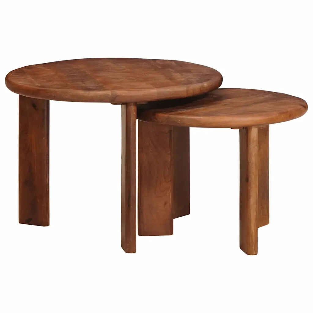 Tavoli da Caffè Nido 2 pcs Legno di mango massello 4104653