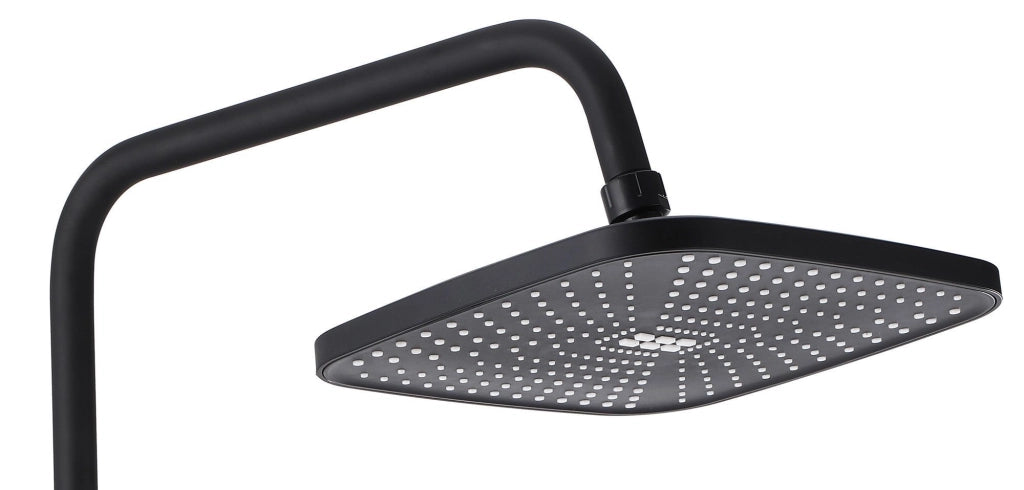 Set Doccia Rea Storm Black Matt