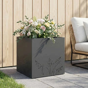 Vaso da giardino Antracite 50 x 50 x 49 cm 8005796