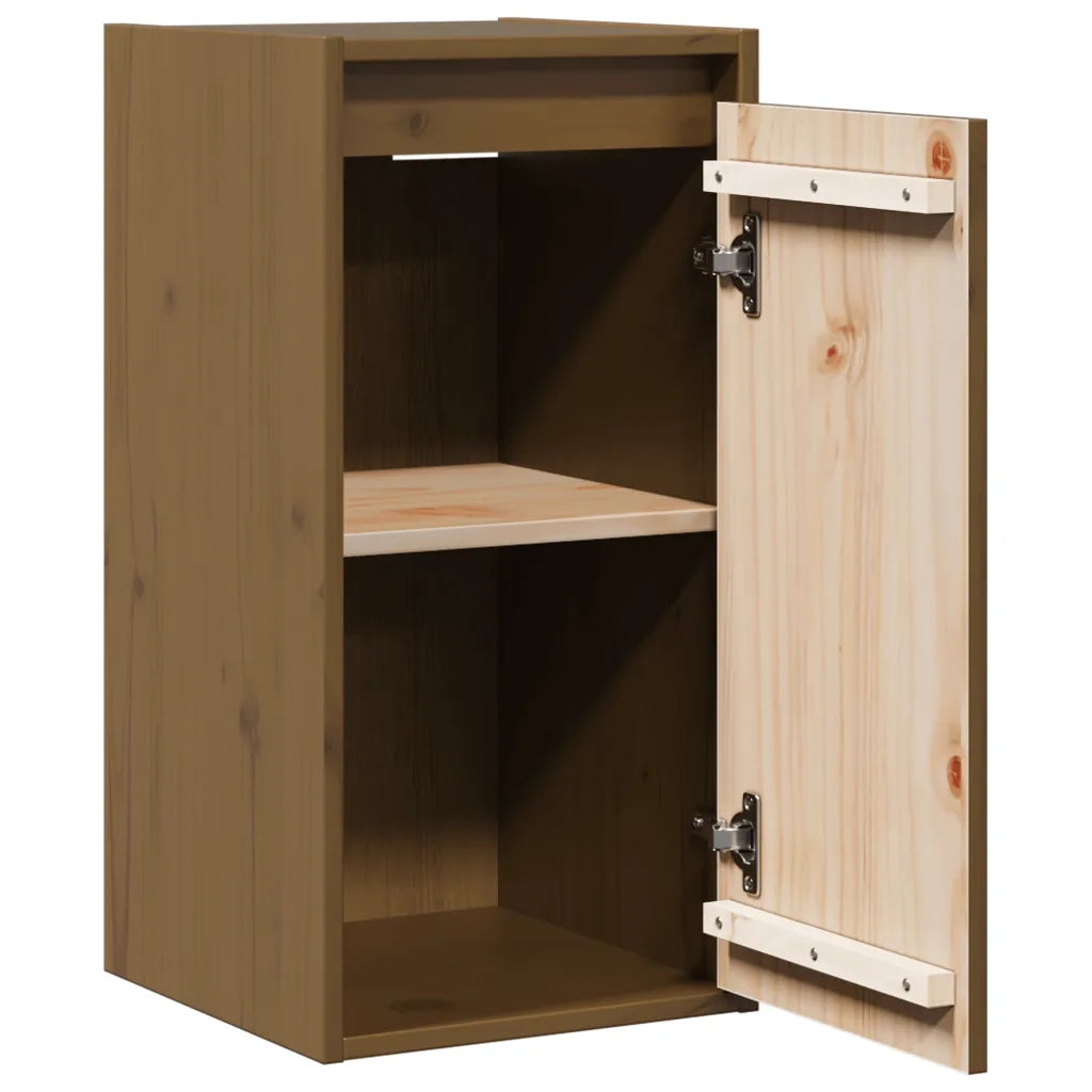 Pensili Marrone Miele 2pz 30x30x60 cm in Legno Massello di Pino cod mxl 33100