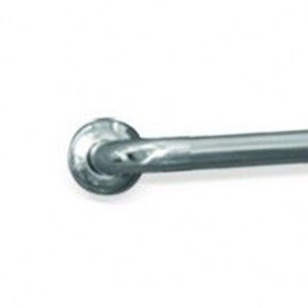 Maniglione di sicurezza cm 110 inox bianco per bagni disabili e anziani