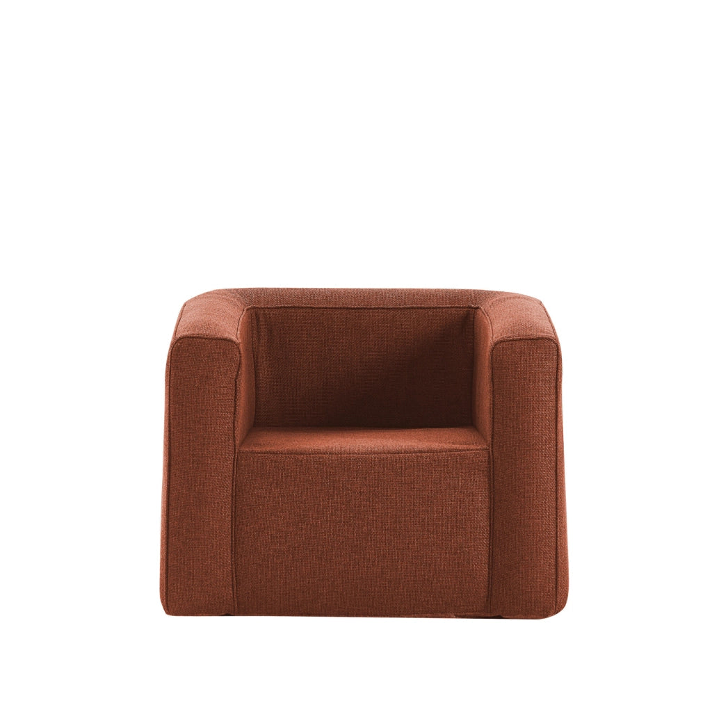 Poltrona gonfiabile Terracotta - Interno ed esterno - Colore Terracotta