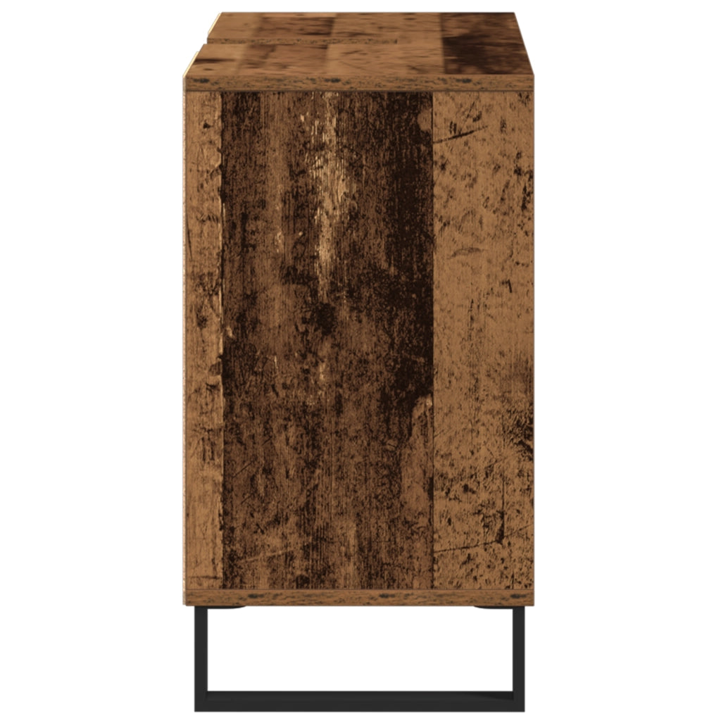 Mobile Lavabo Legno Invecchiato Truciolare Medio Mobile Lavabo