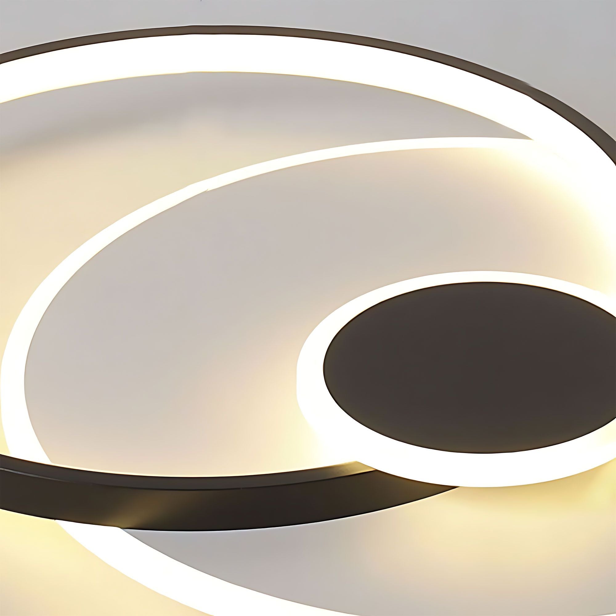 Lampada Da Soffitto App1709-c Black Led
