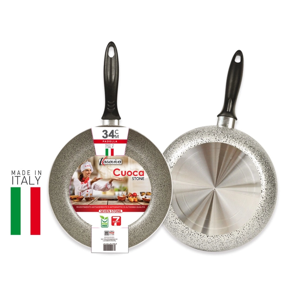 CUOCA STONE PADELLA ANTIADERENTE PFOA FREE DA 34 CM