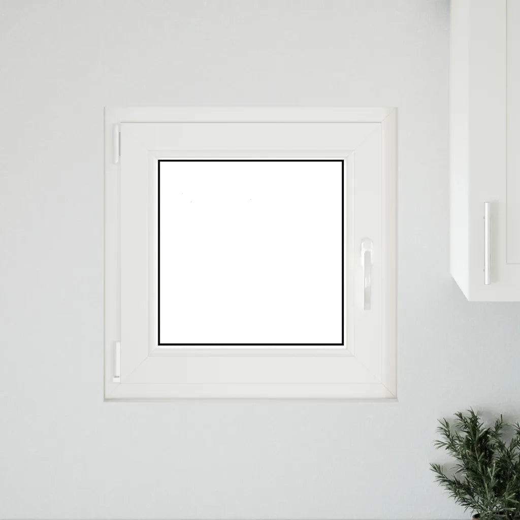 Finestra da cantina "RISOR" 50x50 cm anta ribalta DIN sinistra bianca 4108297