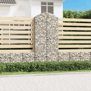 Cesto Gabbione ad Arco 100x50x220/240 cm Ferro Zincato 153441