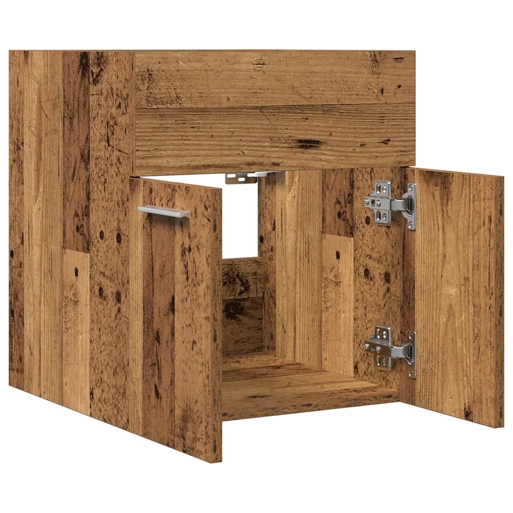 Mobile da Bagno Legno Antico 41x38,5x46 cm in Truciolato 856205