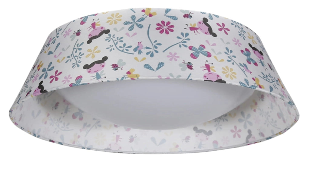 Plafoniera LED Candellux Girl 16W Ø45cm 6500K bianca