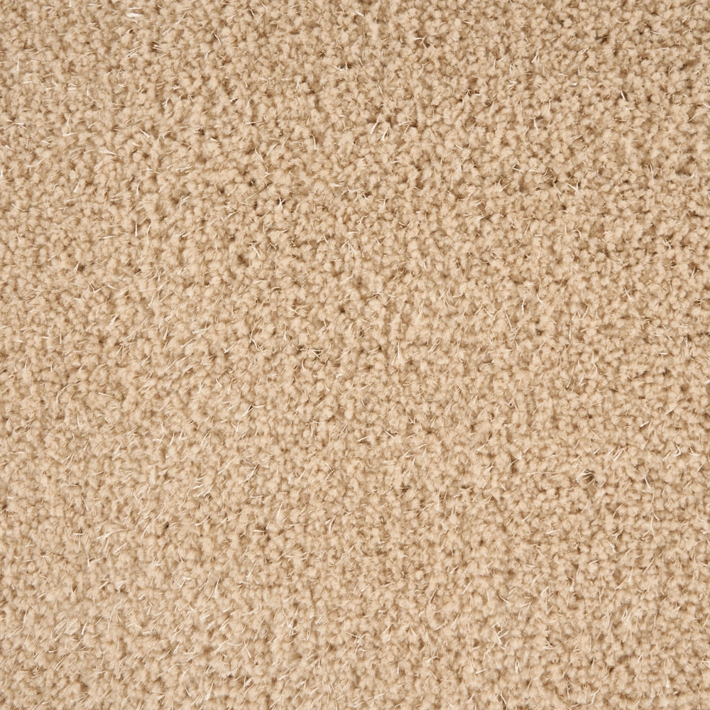 Tappeto Shaggy beige 160 x 230 cm, tappeto ovale moderno a pelo lungo, tuftato a macchina