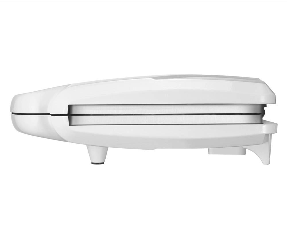 Unold 48360 piastra per waffle 24 waffle 1400 W Acciaio inox, Bianco