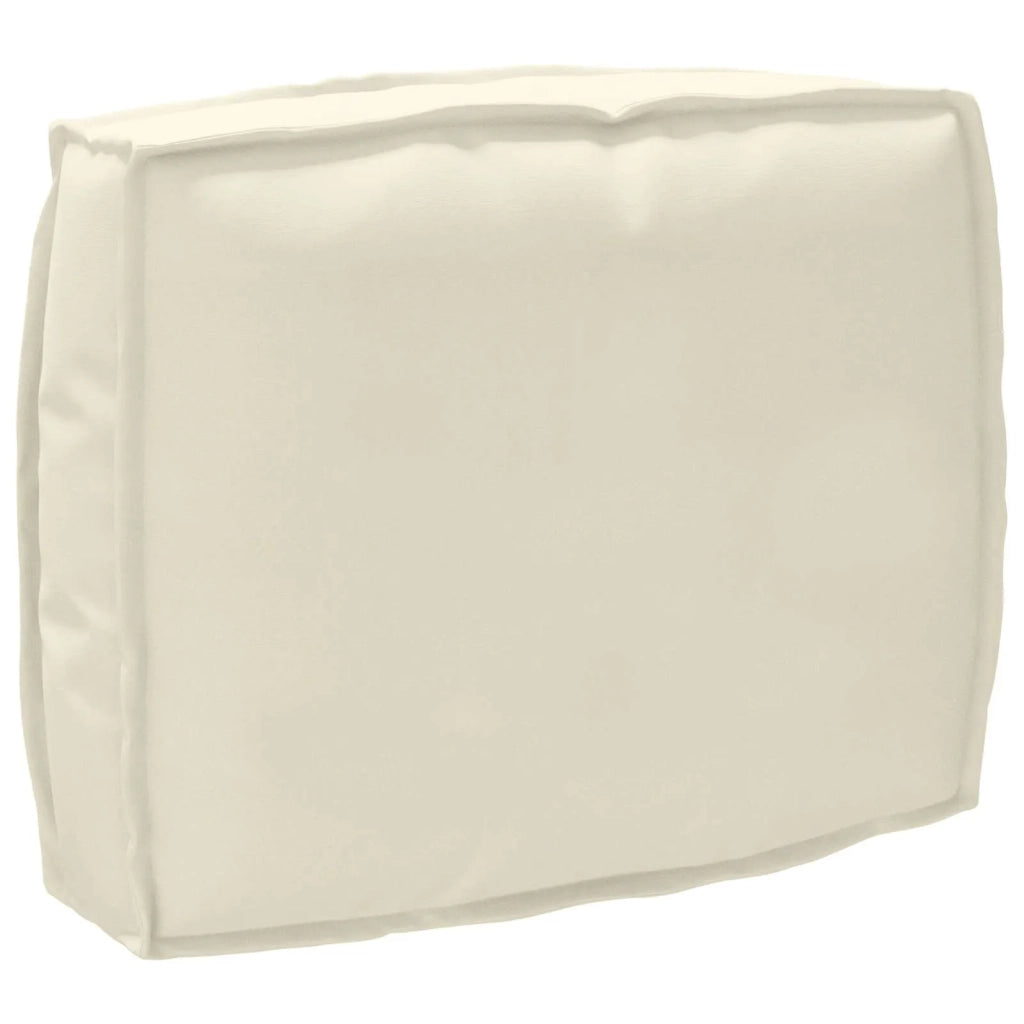 Cuscino Crema 50 x 40 x 12 cm Tessuto Oxford 42001460