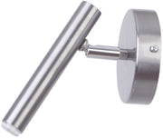 Applique moderna minimal argento orientabile Sopel G9 Sigma