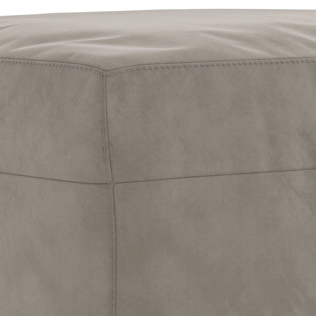 Panca/panca 100 x 35 x 41 cm velluto grigio chiaro 02_0010622