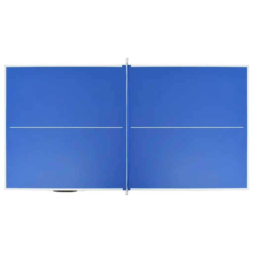 Tavolo da Ping Pong 5 Piedi con Rete 152x76x66 cm Blu CFW6398161