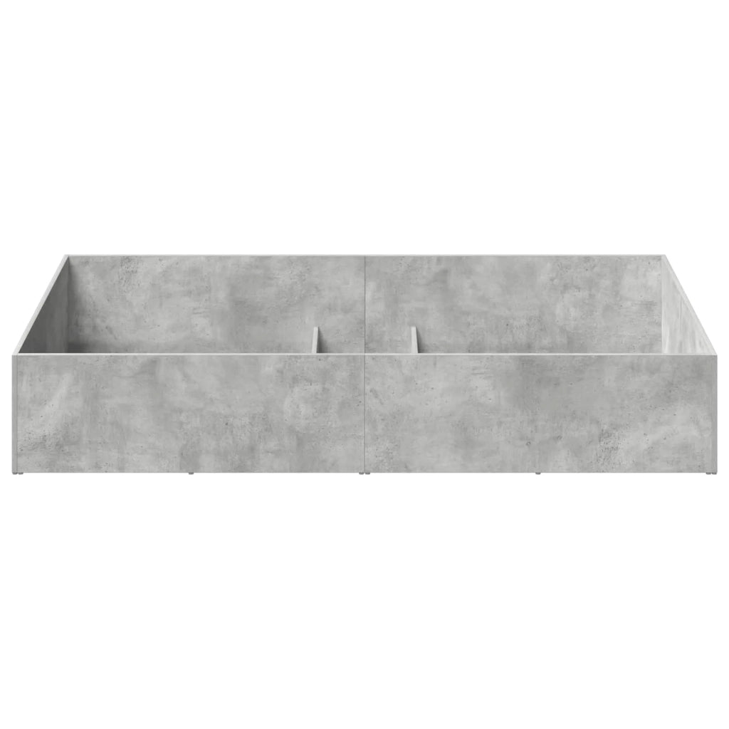 Giroletto per rete letto regolabile Grigio Cemento 80 x 200 cm 8021818