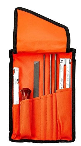 Set 8 Pezzi Affilatrice Lima Affila Catena per motosega manuale affilacatene cod. 968614