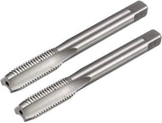 2 pezzi M10 x 1,25mm H2 HSS Tassello a Macchina Senza Rivestimento 3 Denti a Destra