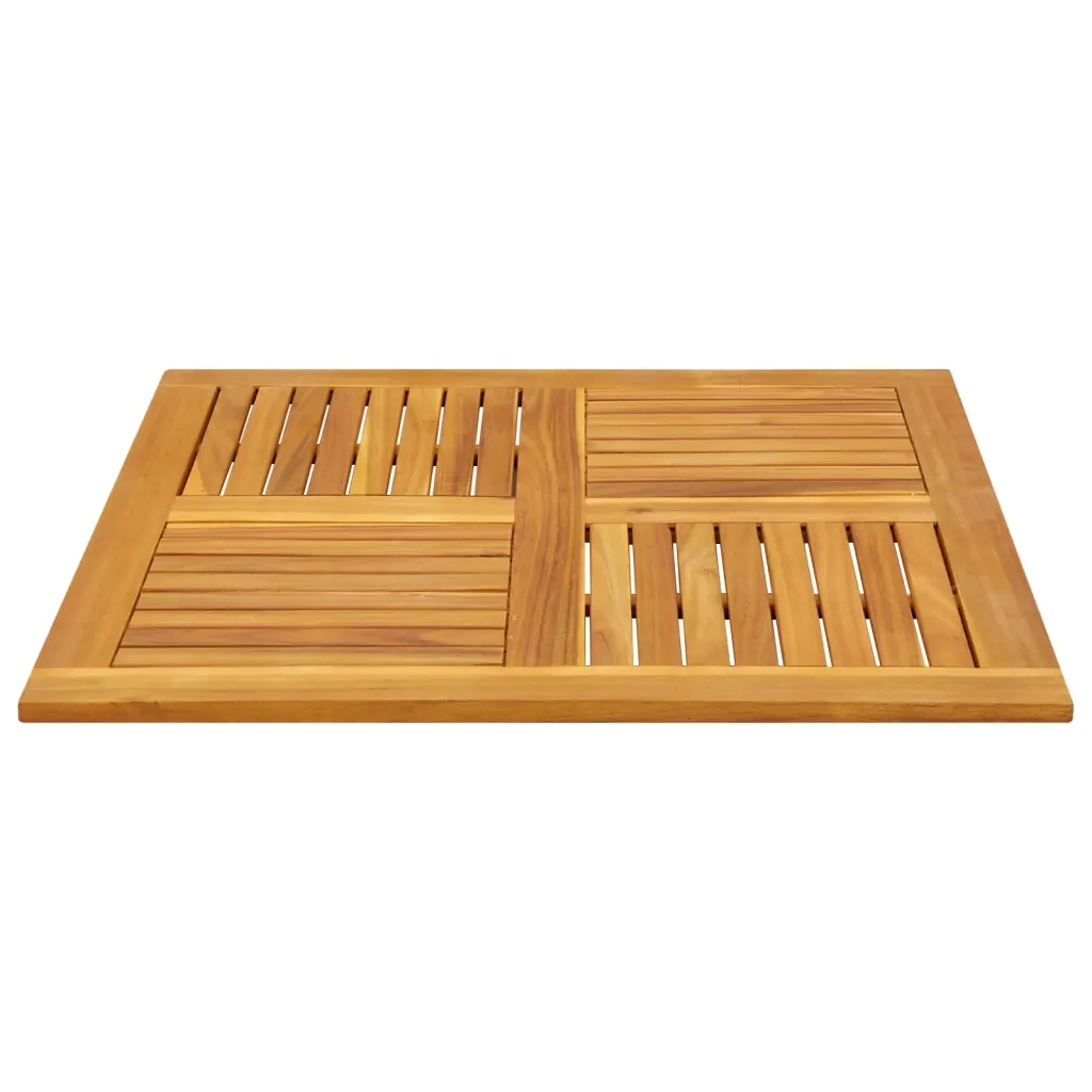 Piano per Tavolo | Superficie Tavolo | Piano Scrivania 90x90x2,2 cm Quadrato Legno Massello di Faggio