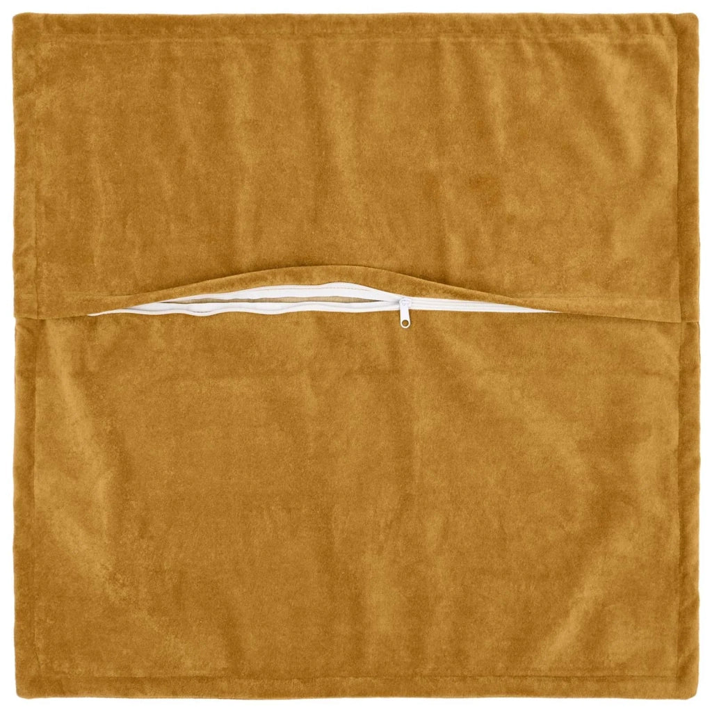 Federa 2 pcs HOUTEN Giallo 35 x 35 cm Fleece in microfibra 916497