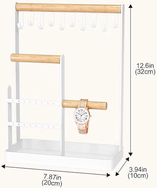 organizzatore di gioielli, supporto per gioielli, houder per collana - armoire per gioielli - organizzatore di gioielli