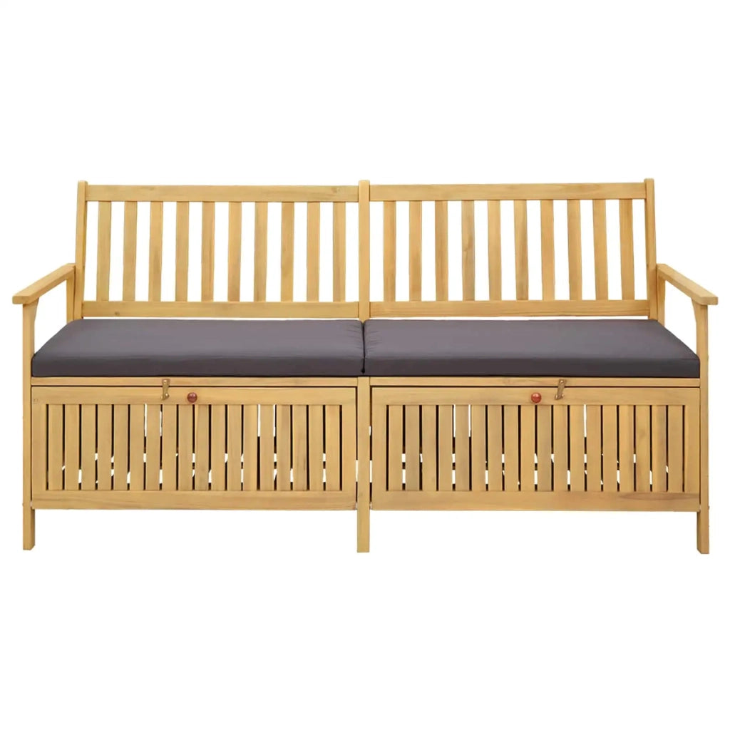 Panchina con contenitore con cuscino con porta 170 x 63 x 84 cm 42026796